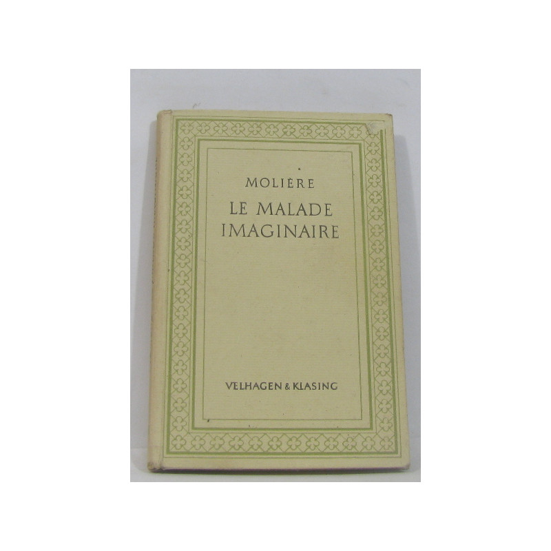 Anhang - wöterbuch zu le malade imaginaire