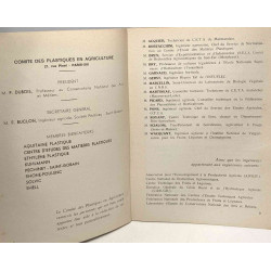 Guide de l'utilisateur des plastiques en agriculture / numéro 9...