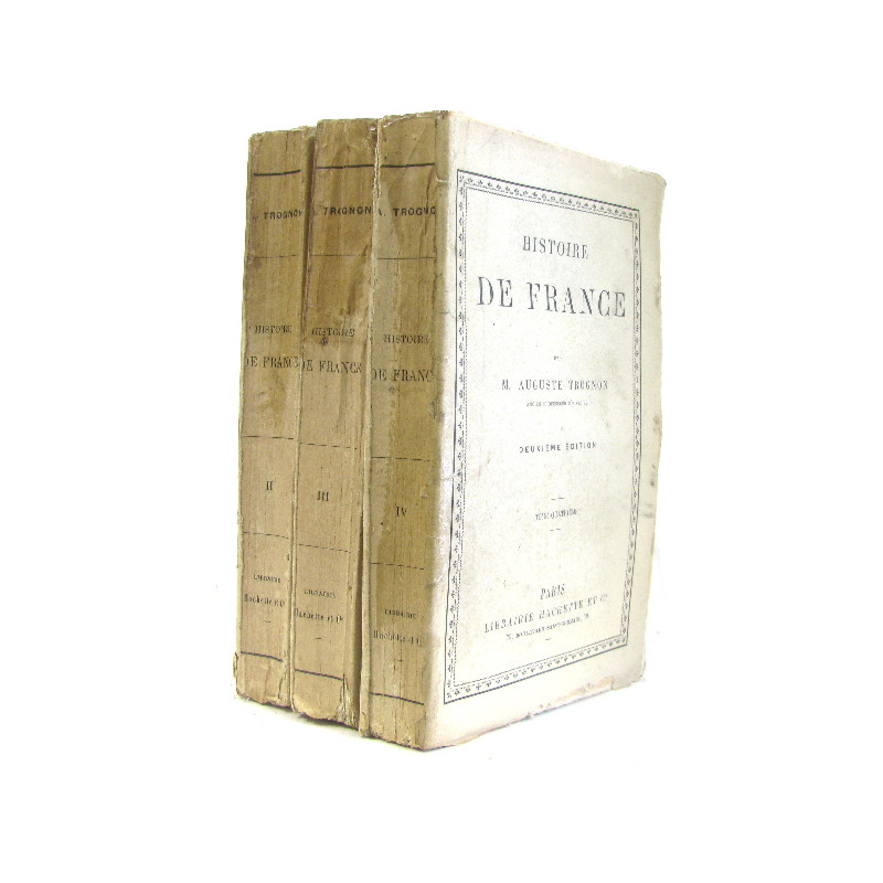 Histoire de france tome II III et IV