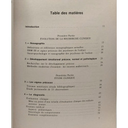 Autisme du nourrisson et du jeune enfant (0-3 ans) Congrès de...