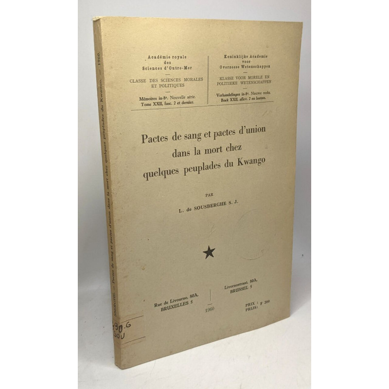 Pactes de sang et pactes d'union dans la mort chez quelques...