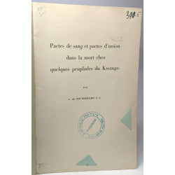 Pactes de sang et pactes d'union dans la mort chez quelques...