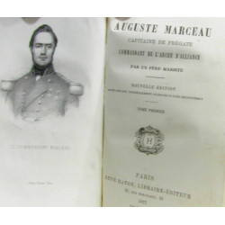 Auguste marceau capitaine de frégate commandant de l'arche...