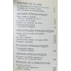 15 énigmes de l'histoire
