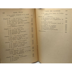 Mark Twain --- L'homme et son oeuvre