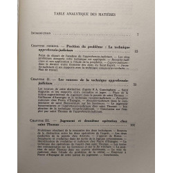 Judicium. Vocabulaire sources doctrine de Saint Thomas D'Aquin. (...