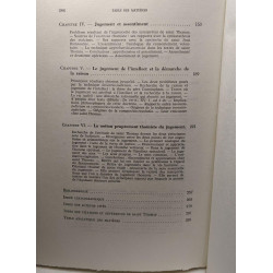 Judicium. Vocabulaire sources doctrine de Saint Thomas D'Aquin. (...