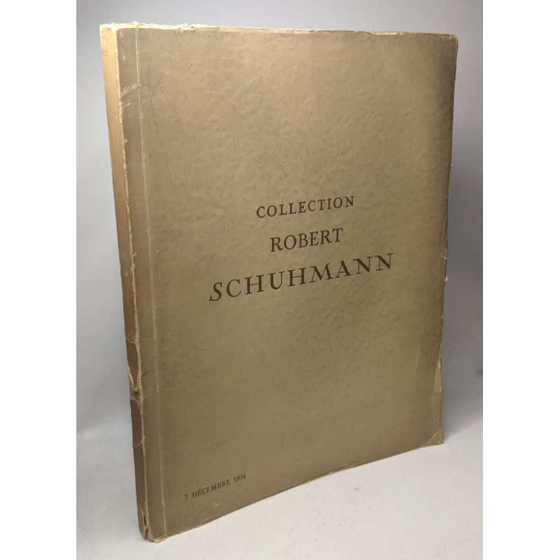 Collection Robert Schuhmann tableaux anciens tableaux modernes -...