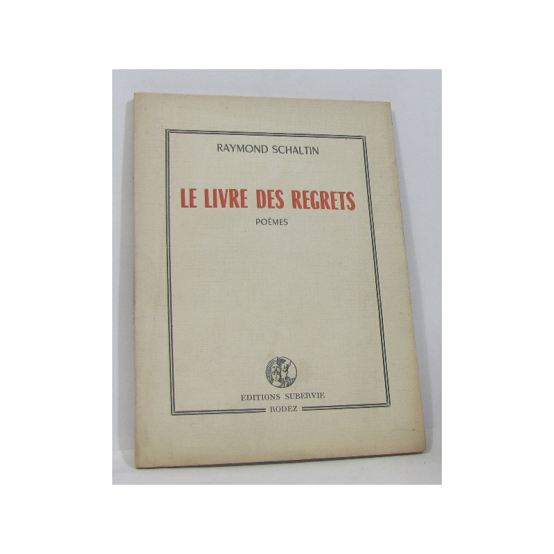 Le livre des regrets