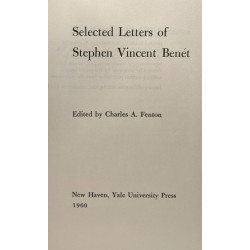 Selected letters of stephen vincent benét