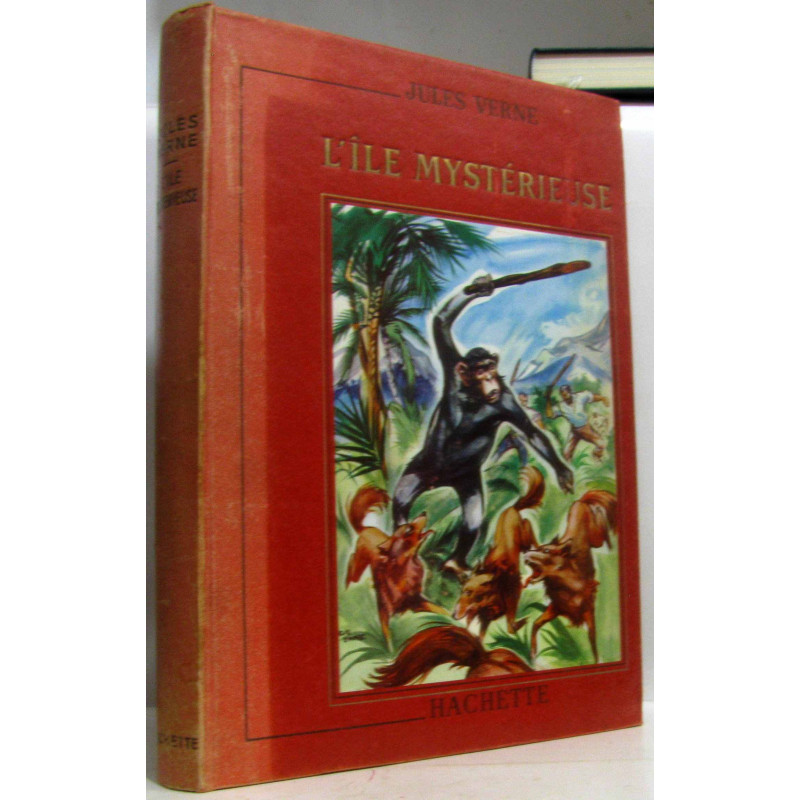 L'île mystérieuse - illustrations de Dimpre