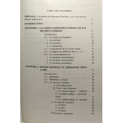 Essai sur la pensée de Raimundo Panikkar. Une contribution...
