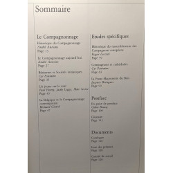 Le compagnonnage. Son histoire ses outils ses chefs d'oeuvre....