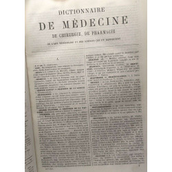 Dictionnaire de médecine de chirurgie de pharmacie de l'art...
