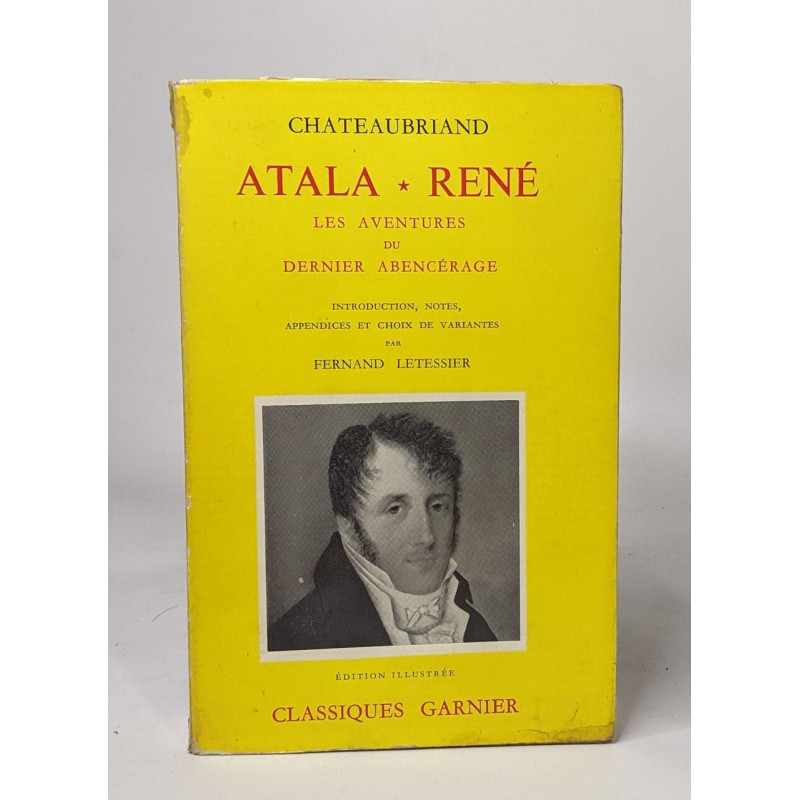 Atala - rene - les aventures du dernier abencerage