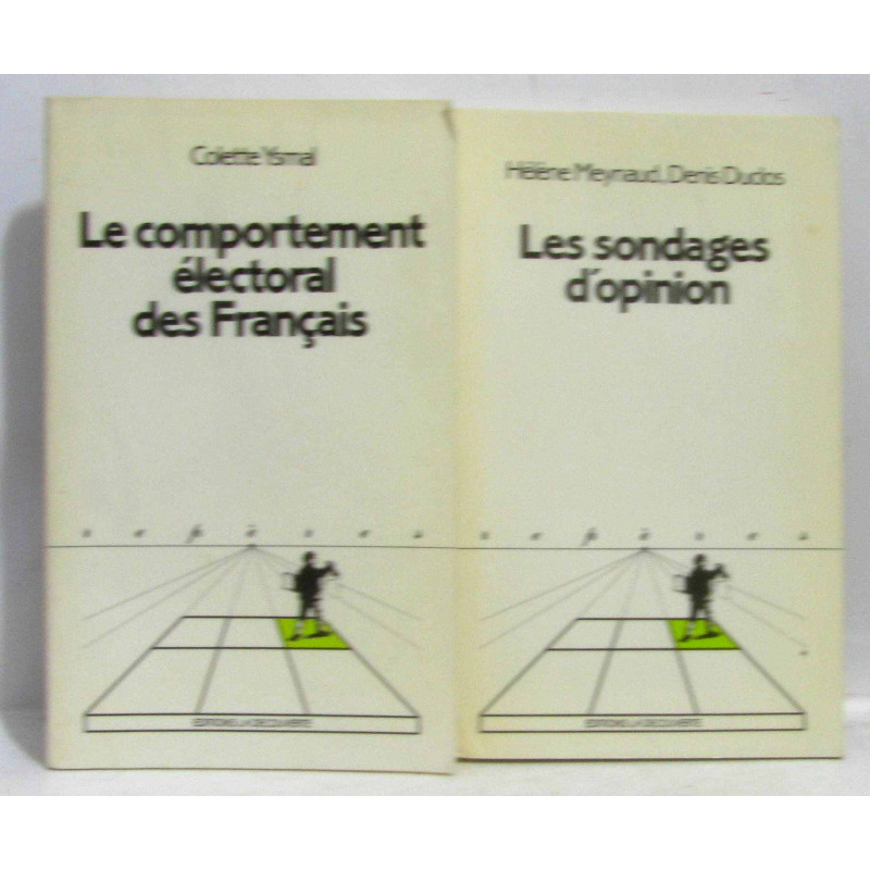 Les sondages d'opinion + Le comportement électoral des Français