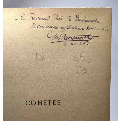 Cohètes - préface de M. Auguste Doutrepont - dessins de Joseph...