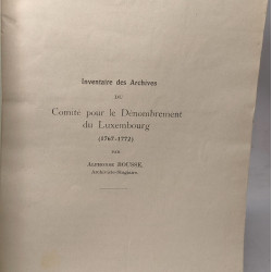 Inventaire des archives de la judicature des domaines droit...