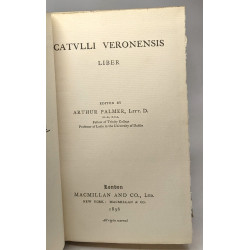 Catulli Veronensis - Liber