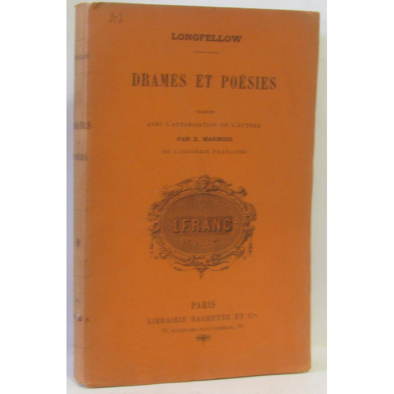 Drames et poésies (traduction: Marmier)
