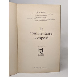Le commentaire composé
