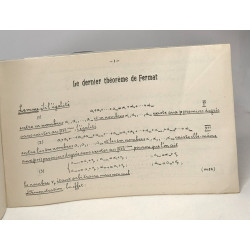 Le Dernier Théorème de Fermat - sa démonstration par Edouard Barbette