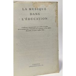 La musique dans l'éducation - conférence internationale bruxelles...
