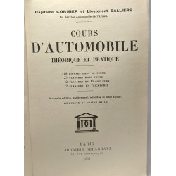 Cours d'automobile - théorie et pratique - nouvelle édition...