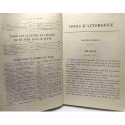 Cours d'automobile - théorie et pratique - nouvelle édition...