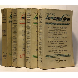 les oeuvres libres 4 numéros: N°6 + N°19 + N°36 + N°38 - recueil...