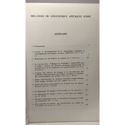 Études de linguistique appliquée - mélanges de linguistique...