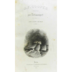 Oeuvres de J.F. Cooper traduction par Dufauconpret 17 volumes:...