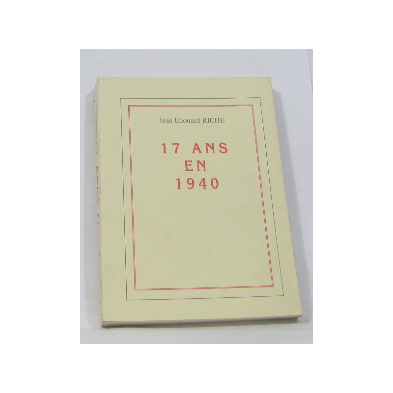 17 ans en 1940