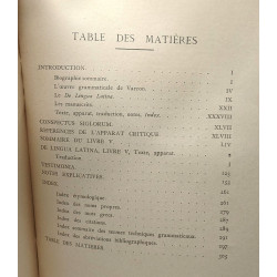 Varron de lingua latina livre V - faculté des lettres de...