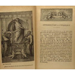 L'évangile d'après les quatre évangléistes harmonisés en un seul...