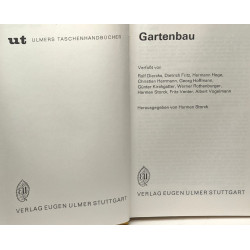 Gartenbau betriebsführung produktion - ulmer taschenhandbücher
