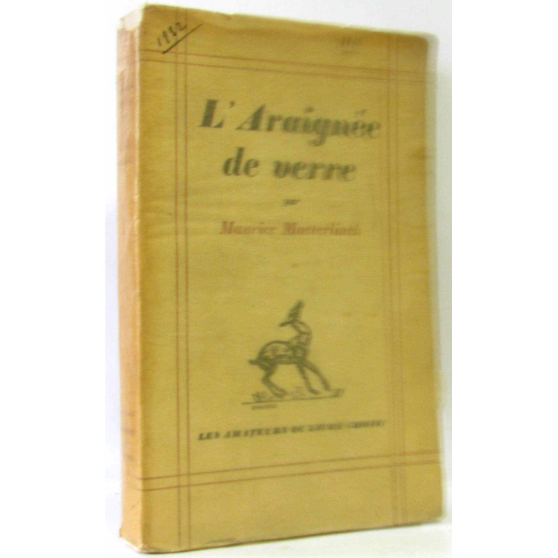L'araignée de verre - pages non coupées