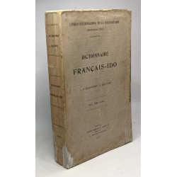 Dictionnaire Français / Ido - linguo internaciona di la delegitaro...