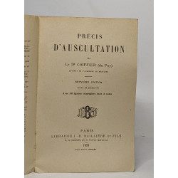 Précis d'auscultation