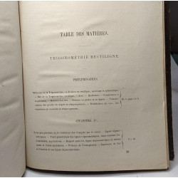 Cours de trigonométrie rectiligne et sphérique --- 2e éd. revue et...