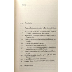 Agricoltura e contadini nella storia d'Italia