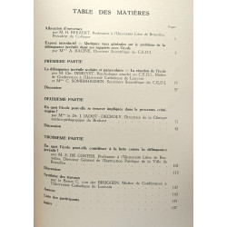 La délinquance juvénile et l'école - colloque des vendredi 11 et...