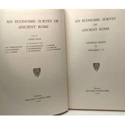 An economic survey of ancient Rome - GENERAL INDEX to VOLUMES I-V