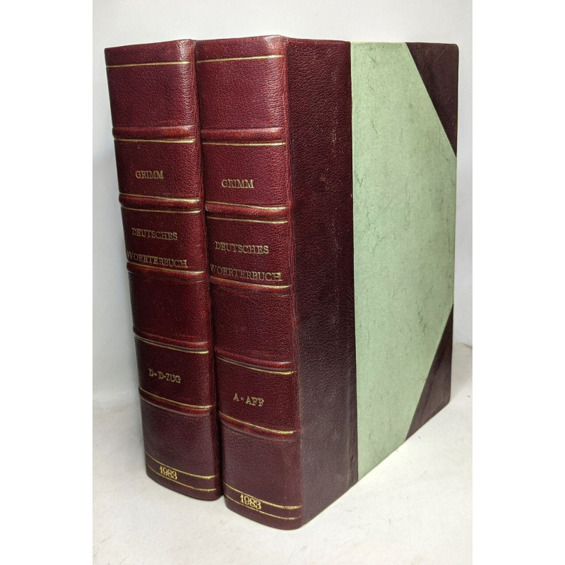 1983 deutsches wörterbuch von Jacob Grimm und Wilhelm Grimm - 1....