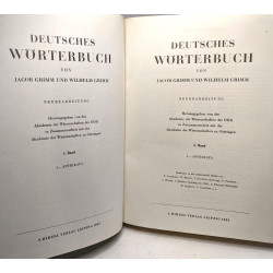 1983 deutsches wörterbuch von Jacob Grimm und Wilhelm Grimm - 1....