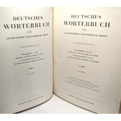 1983 deutsches wörterbuch von Jacob Grimm und Wilhelm Grimm - 1....