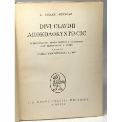 Divi Claudii - introduzione testo critico e commento con...