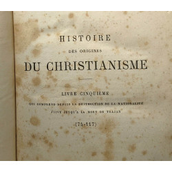Les évangiles et la seconde génération chrétienne, Livre cinquième...