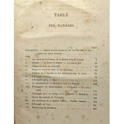 Les évangiles et la seconde génération chrétienne, Livre cinquième...