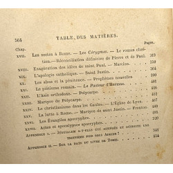 Les évangiles et la seconde génération chrétienne, Livre cinquième...